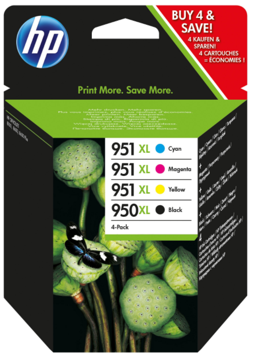 C2P43AE HP OJ PRO8100 950XL blk+ 951XL cmy