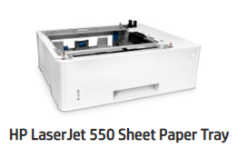 550 sheet paper tray HP M506