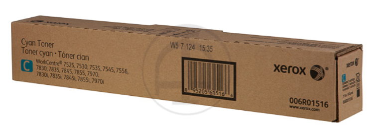 006R01516 XEROX WC7525 TONER Cyan 15.000PAGES 